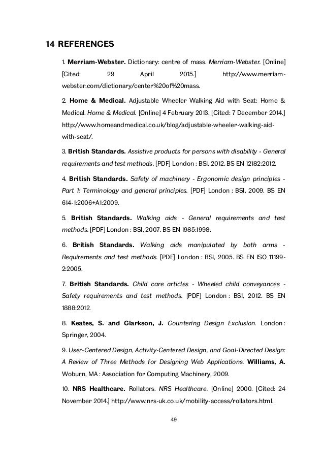 Dissertation dictionary