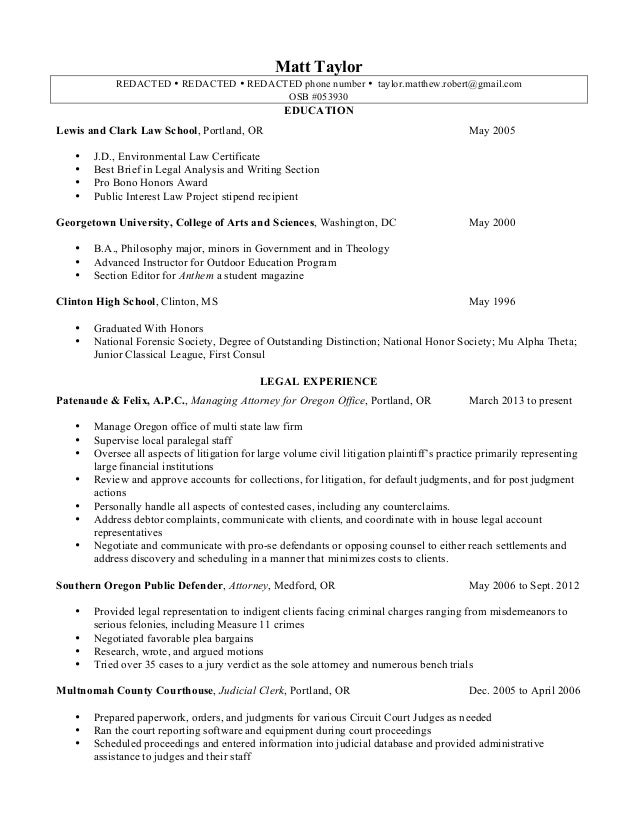 Formal paper size for resume