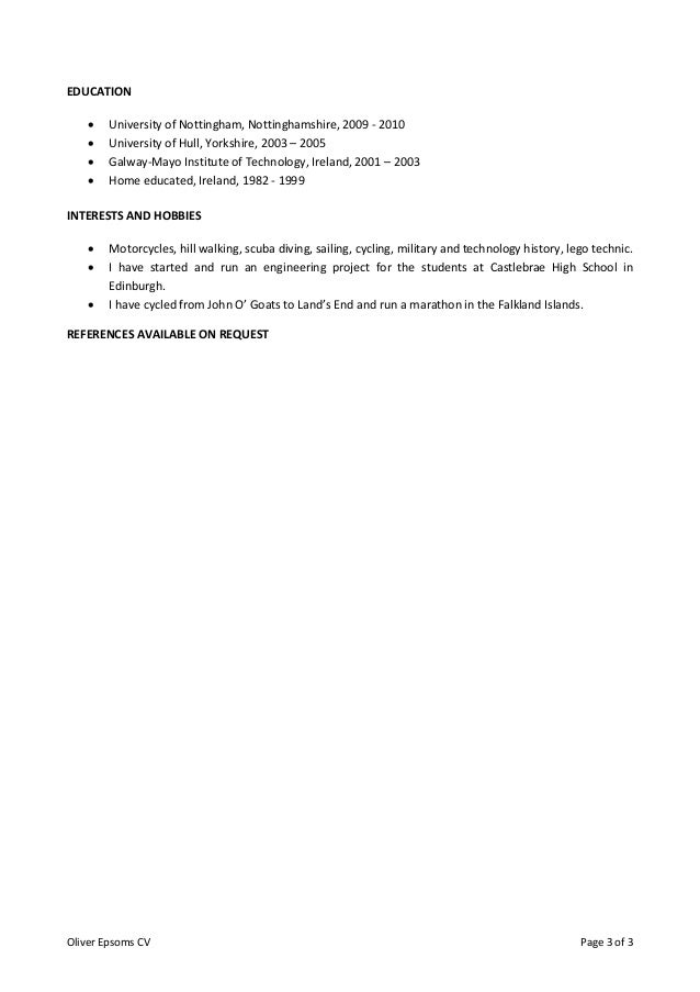 Cv writing service dublin