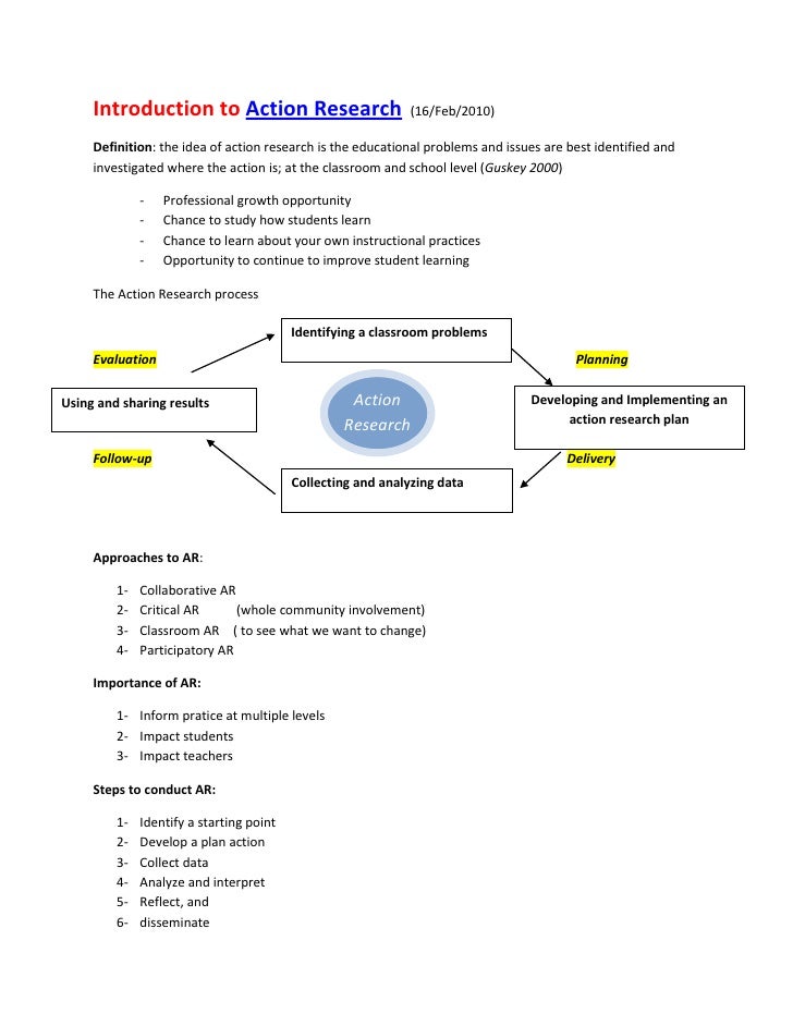 paper action research paper action research