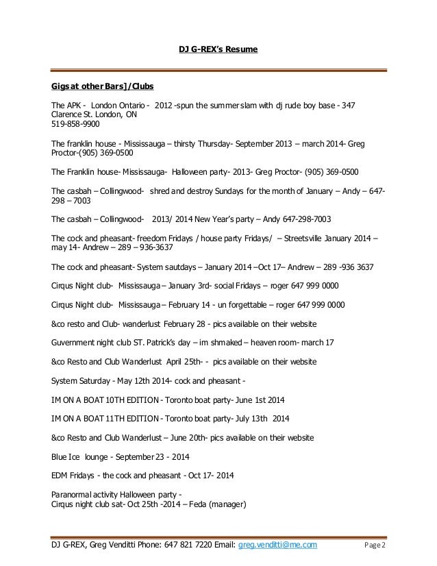 Dj cover letter