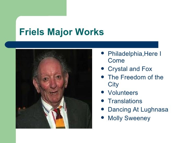 an analysis of the character brian friel in freedom of the city English literature essays : a character analysis of biff loman: brian friel: 333 brian friel: 957 briar rose: 809 briar rose. an analysis of the character brian friel in freedom of the city English literature essays : a character analysis of biff loman: brian friel: 333 brian friel: 957 briar rose: 809 briar rose.