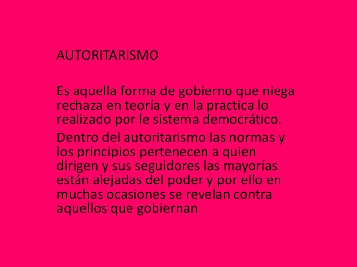 Democracia, autoritarismo, totalitarismo
