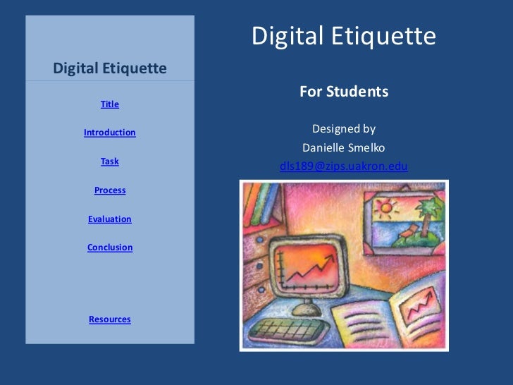 digital etiquette