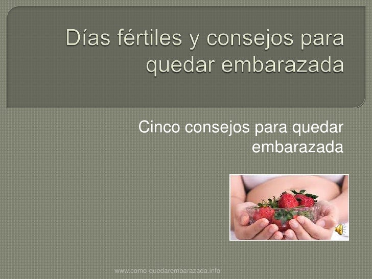 maneras seguras de quedar embarazada