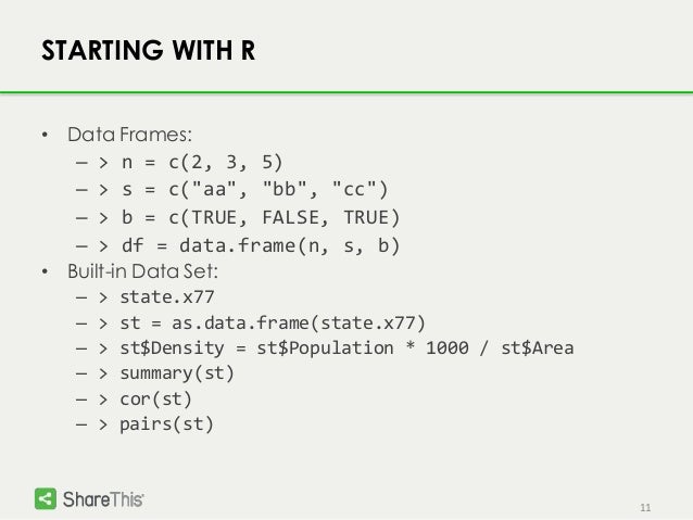 [PDF]Using R for Data Analysis and Graphics Introduction - CRAN