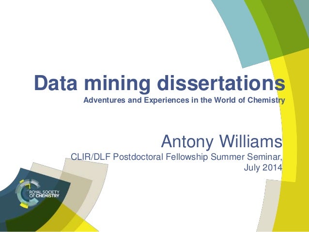Data mining dissertation