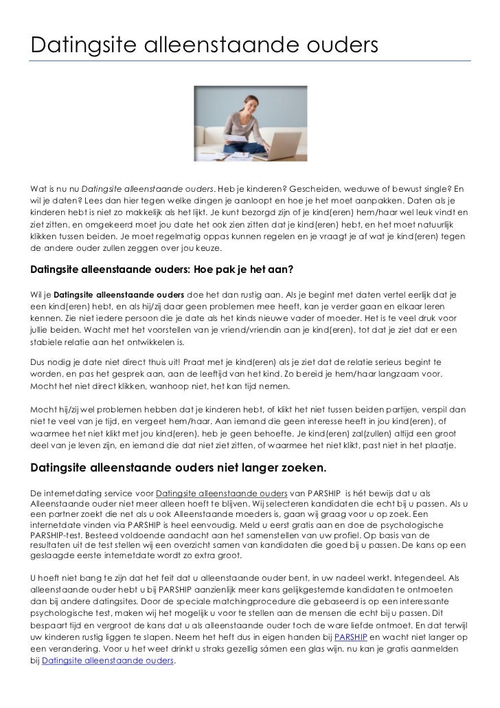 alleenstaande ouder datingsite Vakantie alleenstaande ouder alleenstaande reizen, nederland,europa, hele wereld dating sites single vader en moeders. alleenstaande ouder datingsite Vakantie alleenstaande ouder alleenstaande reizen, nederland,europa, hele wereld dating sites single vader en moeders.