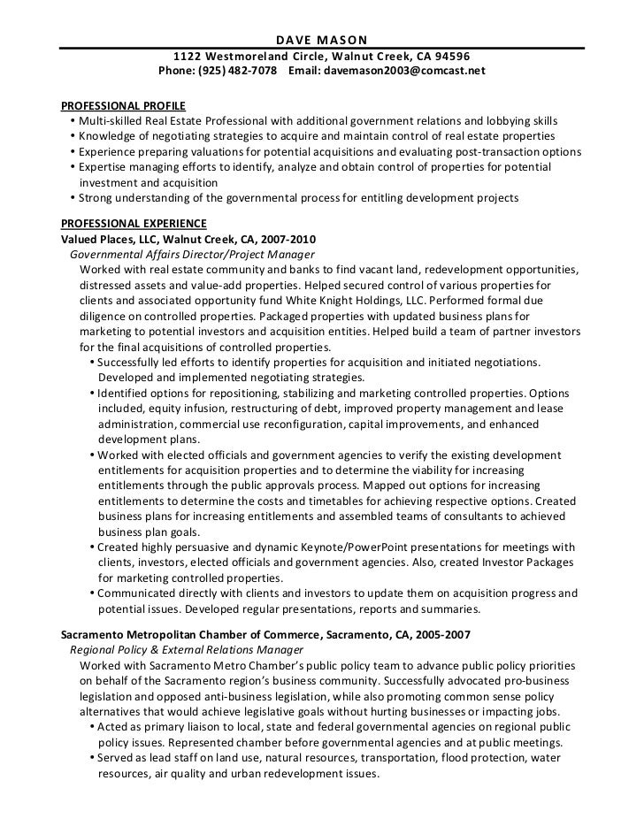 mason resume