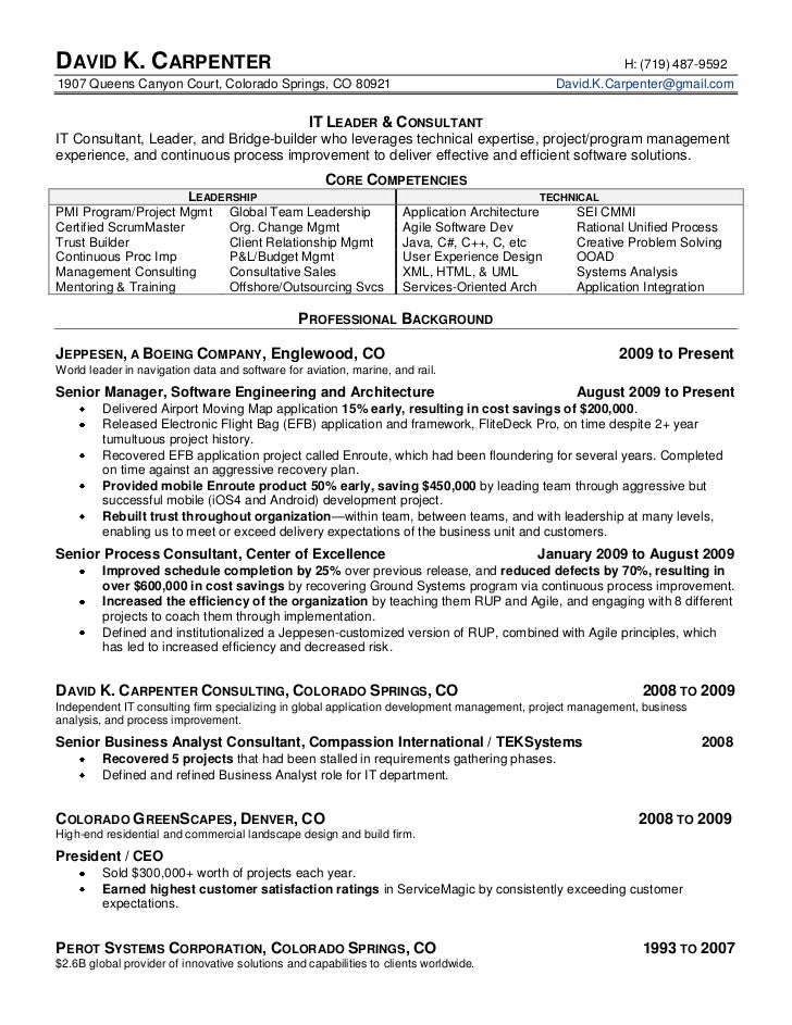 carpenter resume examples