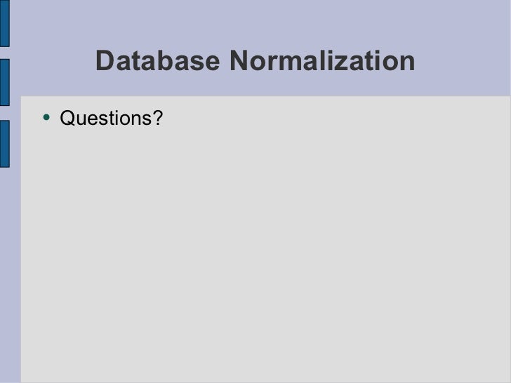 2nf authentication better than 1nf 1nf vs 2nf vs 3nf normalization is a process that is carried out to minimize the redundancies that are present in data in relational databases this process. 2nf authentication better than 1nf 1nf vs 2nf vs 3nf normalization is a process that is carried out to minimize the redundancies that are present in data in relational databases this process.