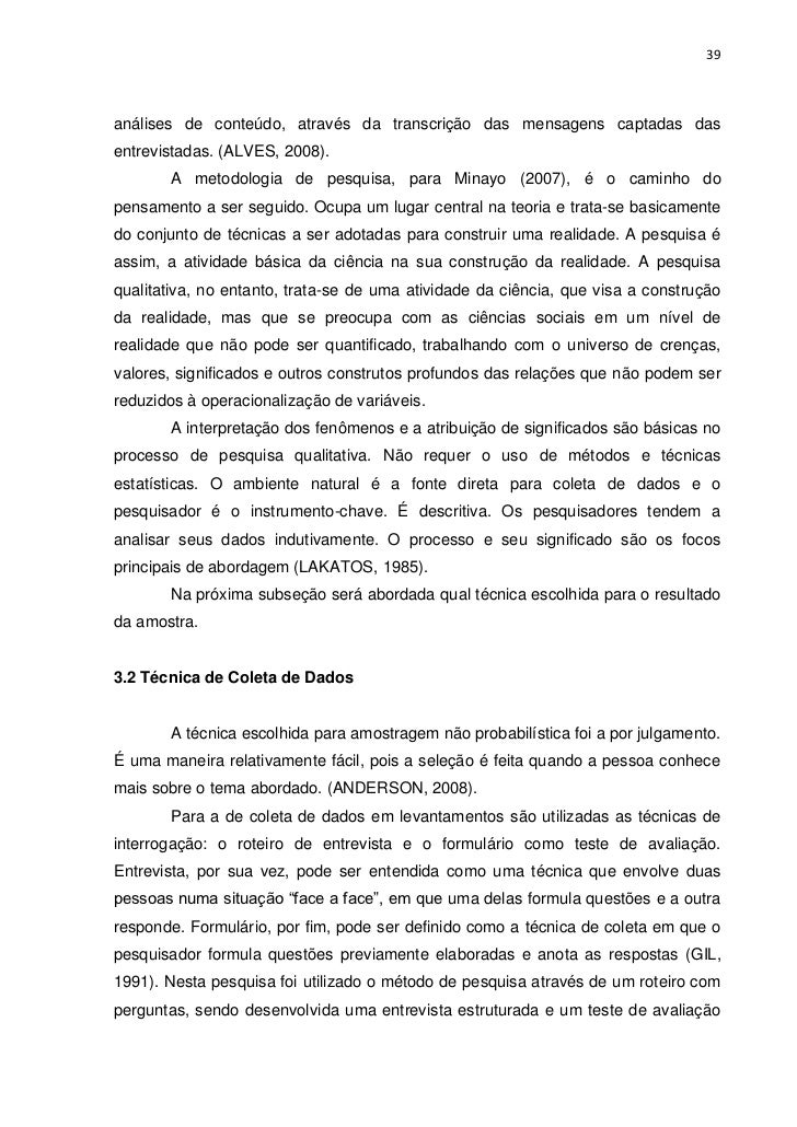 Análise de conteúdo minayo Análise de conteúdo minayo