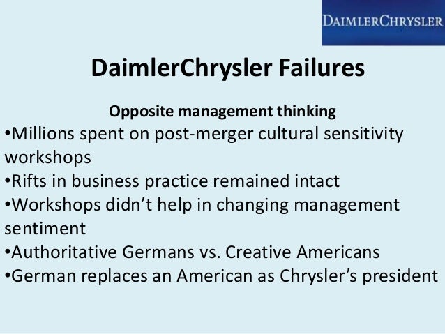 daimler chrysler merger swot analysis Transcript of daimlerchrysler case study distribution and retail sales systems of daimler and chrysler implement europe market motives for the merger chrysler. daimler chrysler merger swot analysis Transcript of daimlerchrysler case study distribution and retail sales systems of daimler and chrysler implement europe market motives for the merger chrysler.