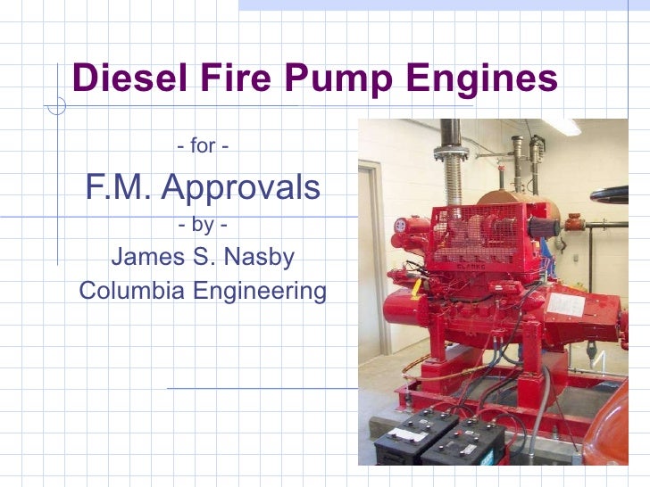 Fire Pump Engines Overview