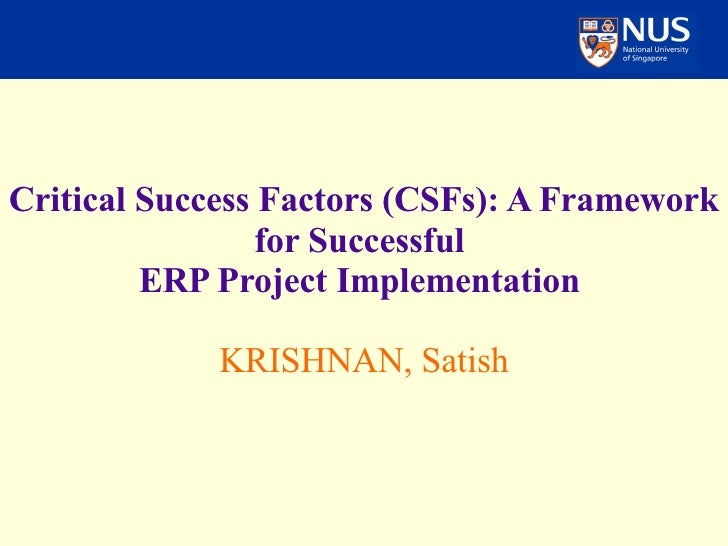 Successful Erp Implementation Case Study Pdf Examples