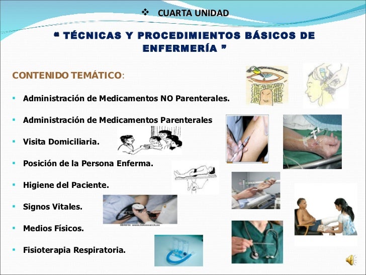 Curso ENFERMERÍA BÁSICA