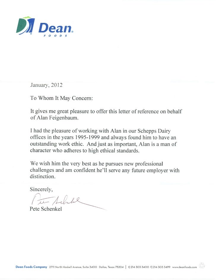 work experience reference letter template