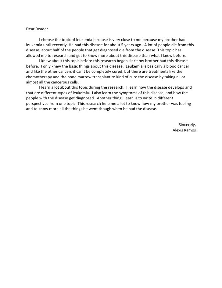 How To Write Dear Reader Letter How To Write Dear Reader Letter