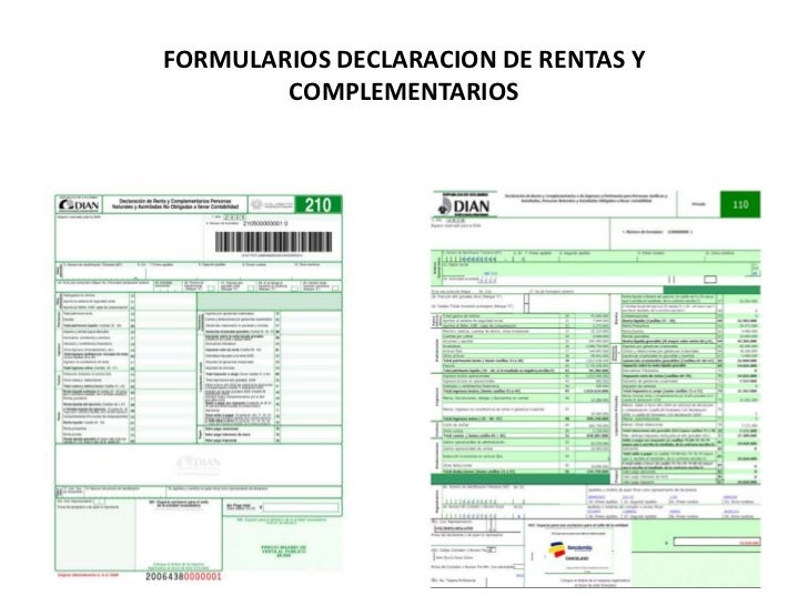 Declaracion de renta y complementarios en colombia