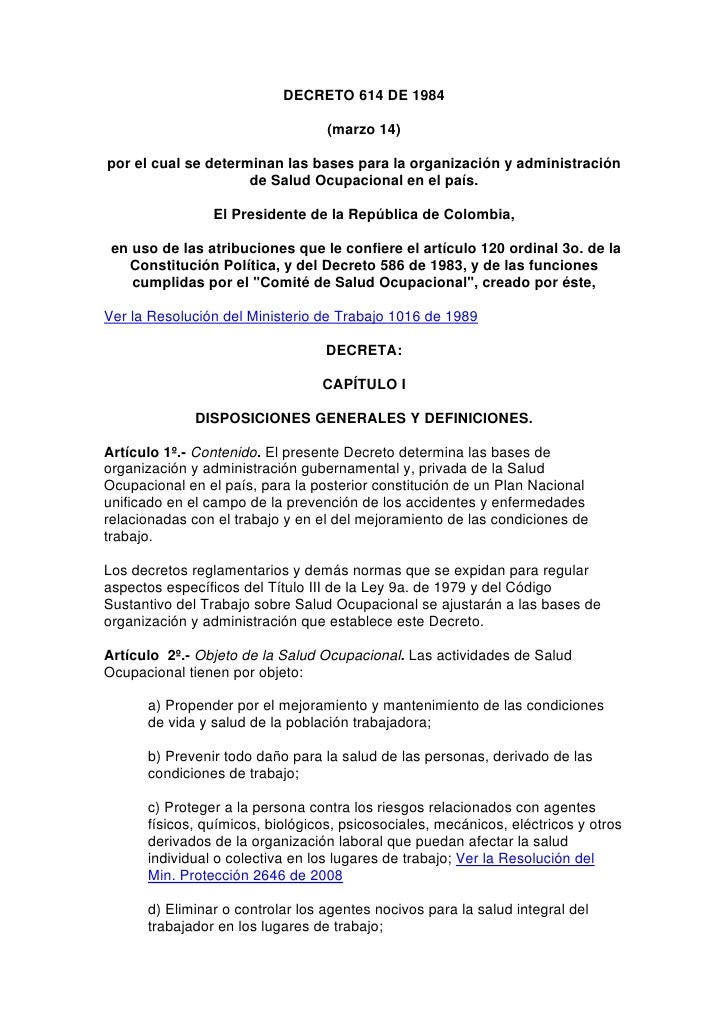 DECRETO 1 1994 decreto 1 1994:
