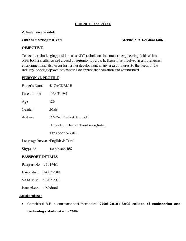 kader ndt resume ndt resume