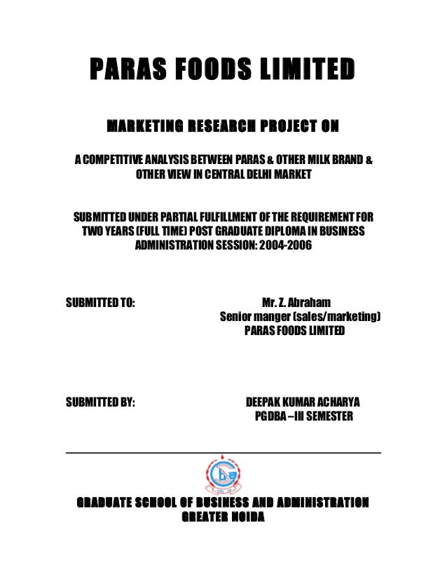project report on parag dairy Patna dairy project vaishal patliputra dugdh utpadak sahkari sangh ltd feeder balancing dairy complex, phulwari sharif, patna - 801505 0612 - 2251154 , 2252542 info@patnadairyorg. project report on parag dairy Patna dairy project vaishal patliputra dugdh utpadak sahkari sangh ltd feeder balancing dairy complex, phulwari sharif, patna - 801505 0612 - 2251154 , 2252542 info@patnadairyorg.