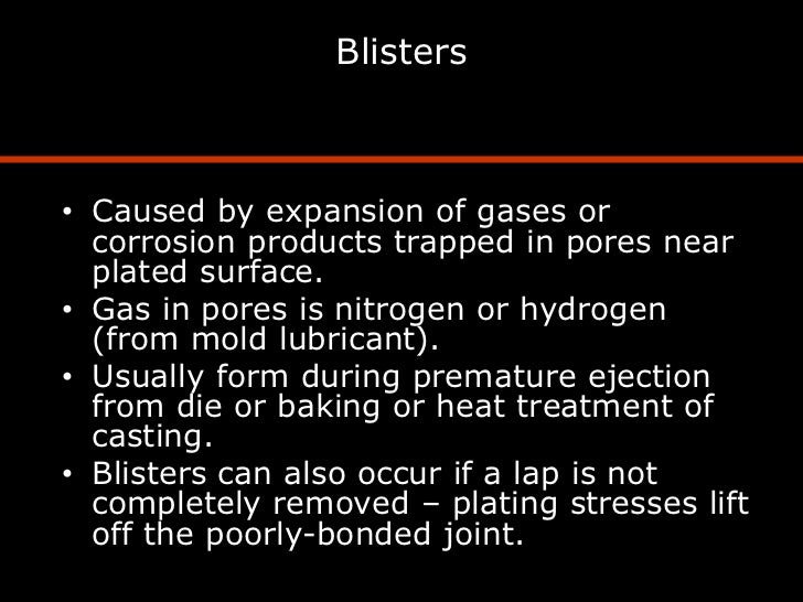 Defects and electroplating