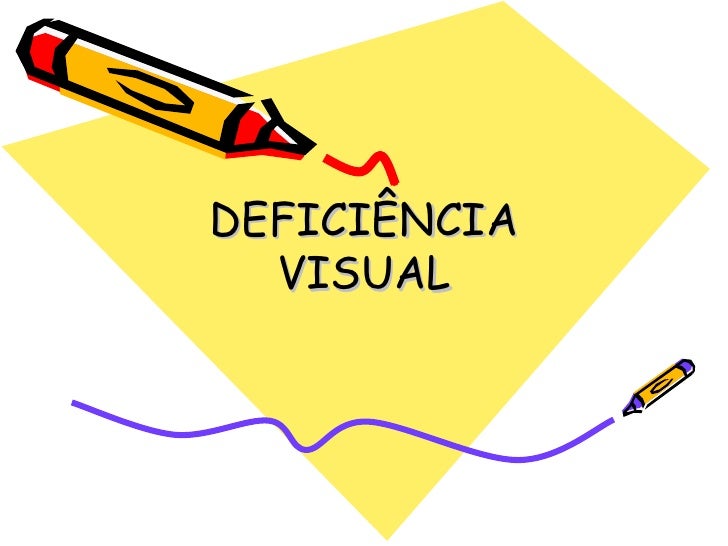 Deficiencia visual artigo