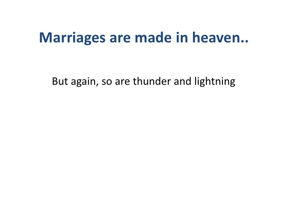 Marriage are made in heaven essay: koanga org nz