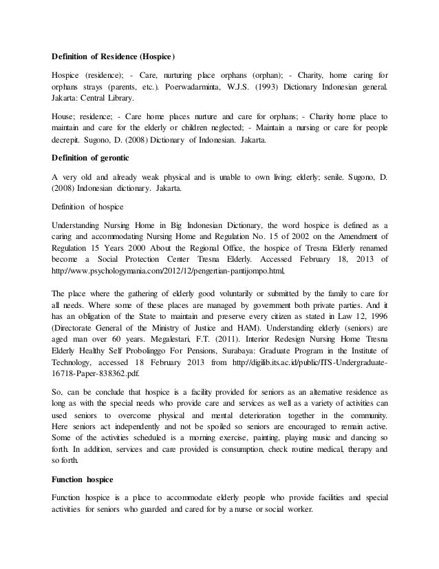 Definition of residence