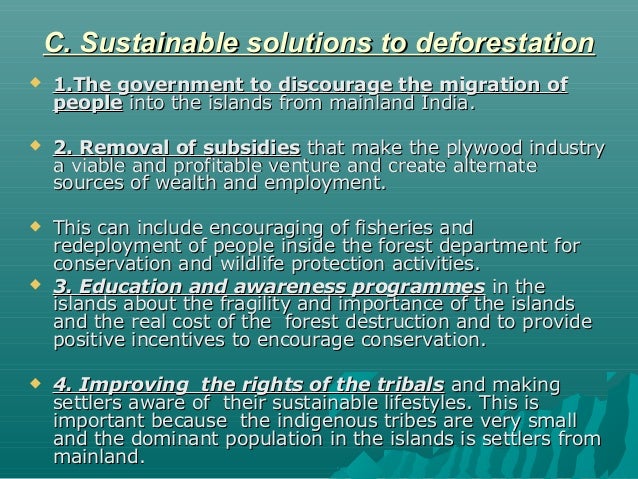 solutions to the problem of deforestation essay solutions to the problem of deforestation essay