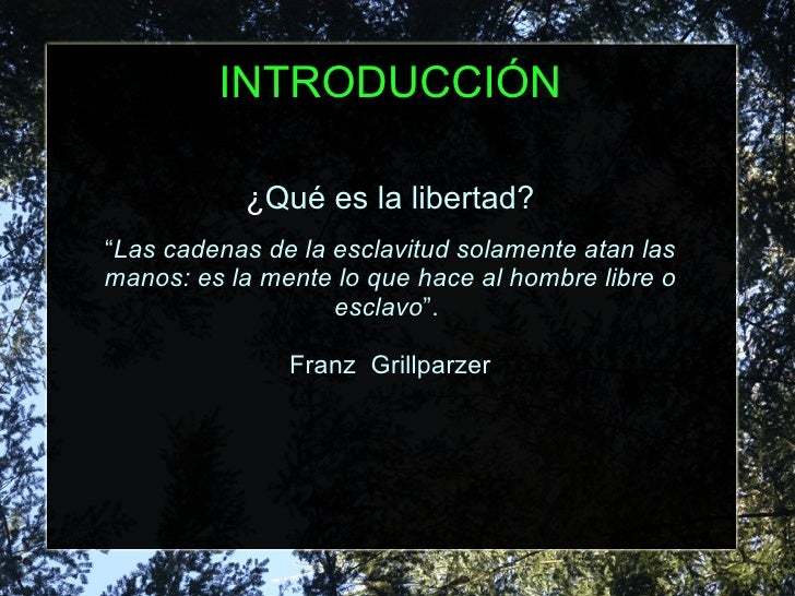 Franz Grillparzer libertad Franz Grillparzer libertad