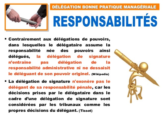 Délégation : Bonne Pratique Managériale