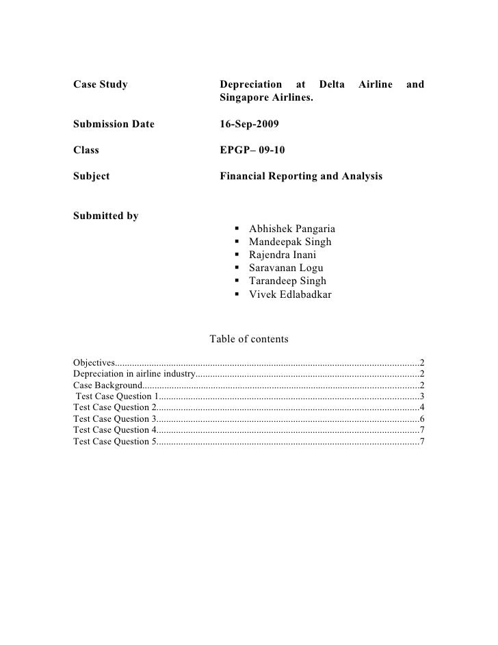 delta vs singapore depreciation Depreciation at delta airlines and singapore airlines - airline essay example 1 - depreciation at delta airlines and singapore. delta vs singapore depreciation Depreciation at delta airlines and singapore airlines - airline essay example 1 - depreciation at delta airlines and singapore.