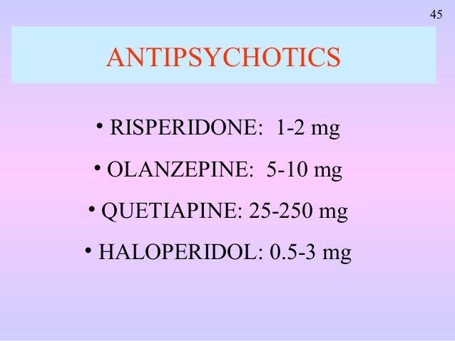 Risperidone Dementia Aggression