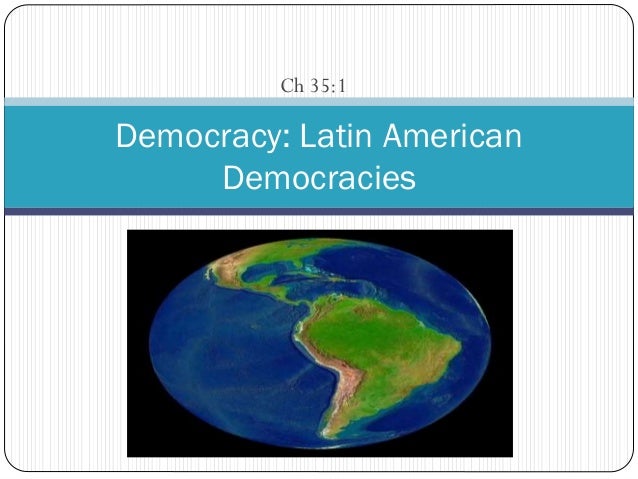 Democratization Latin America 68