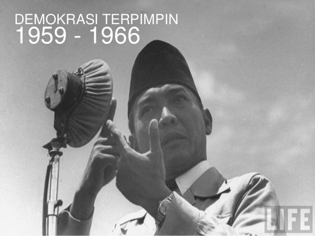 Penyimpangan-penyimpangan pelaksanaan Demokrasi terpimpin dari UUD 1945 