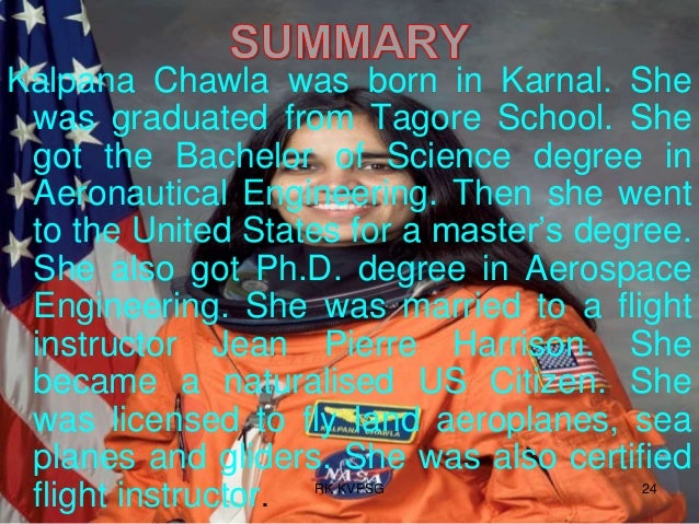 Ss kalpana chawla image