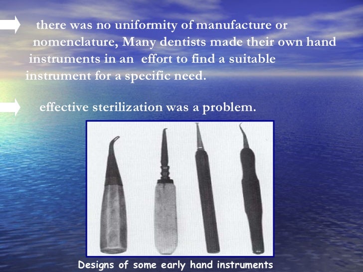 Dental Hand Instruments