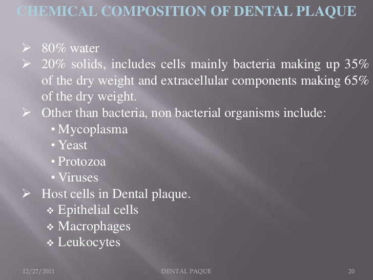 Dental plaque 1