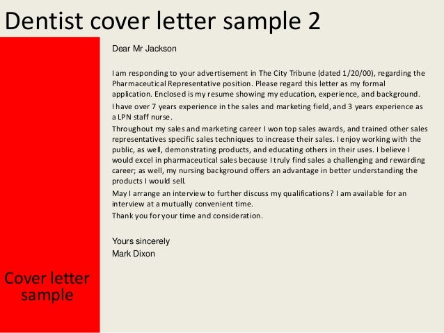 Cover letter sample dental school counselor