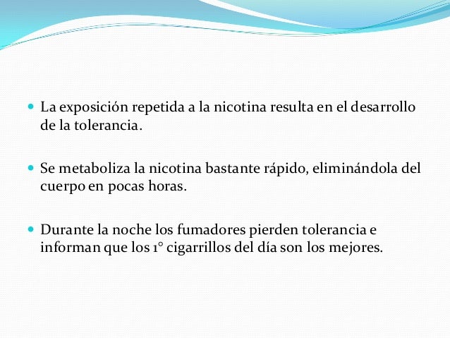 El resfriado cuando ha dejado fumaba