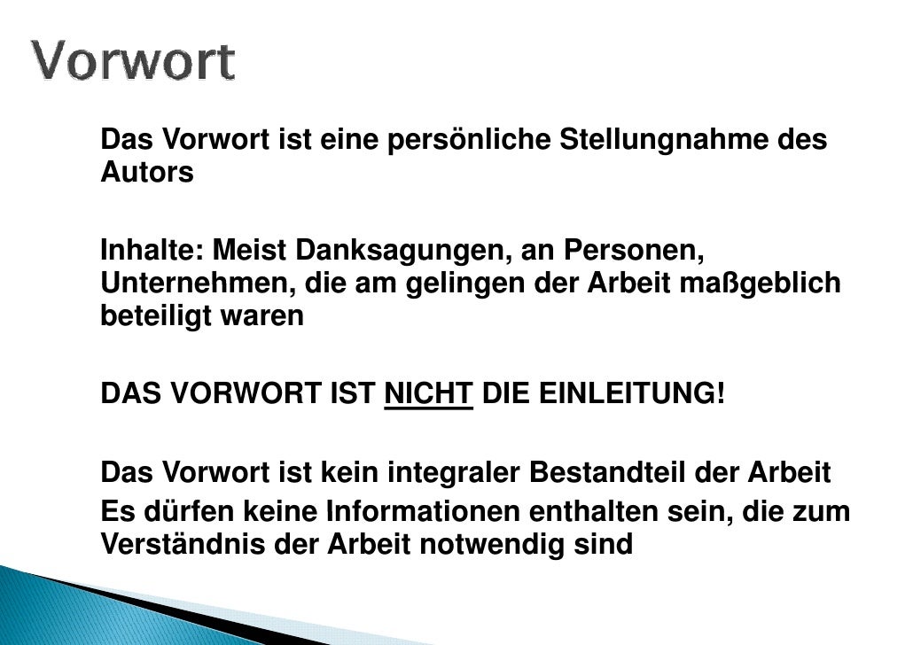 Dissertation Danksagung Beispiel