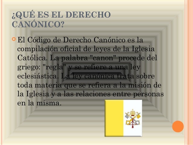 Derecho canónico