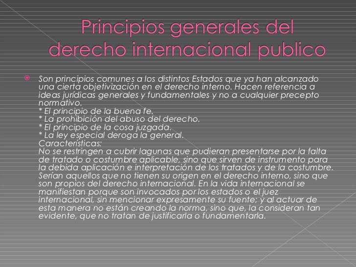 Derecho internacional publico