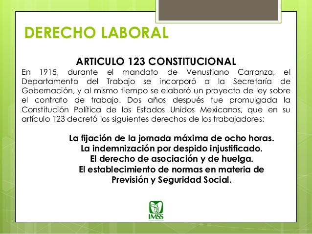 Derecho laboral