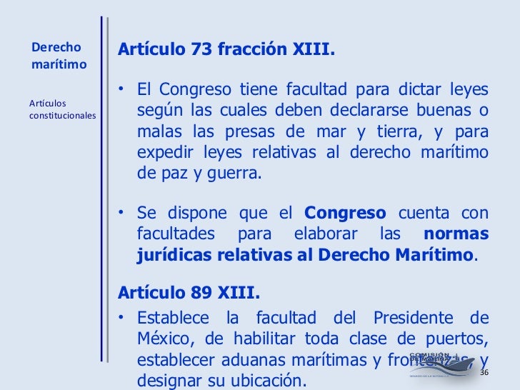 Derecho marítimo en México