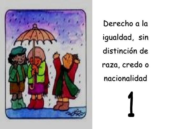 Derechos de los niños Derechos de los niños