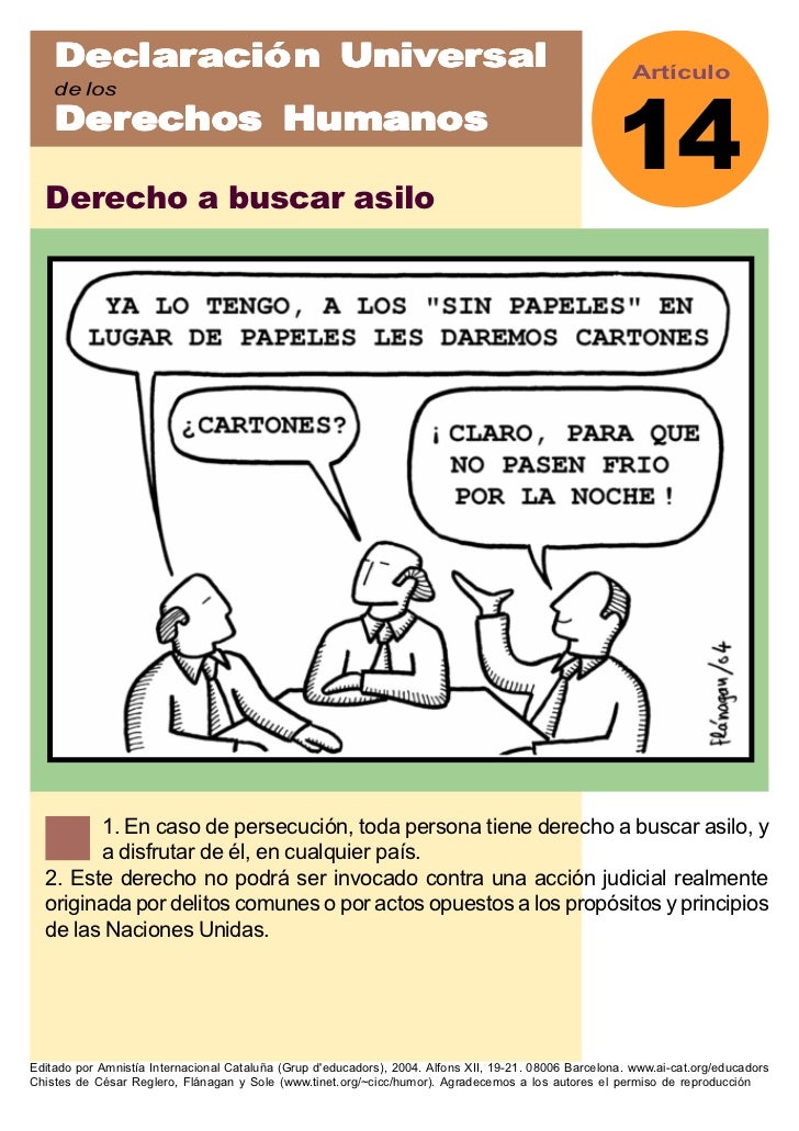 Derechos humanos en comic Derechos humanos en comic