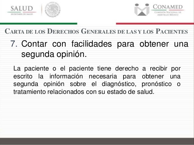 Carta de los Derechos Generales de l@s Pacientes, Taller CONAMED-INALI
